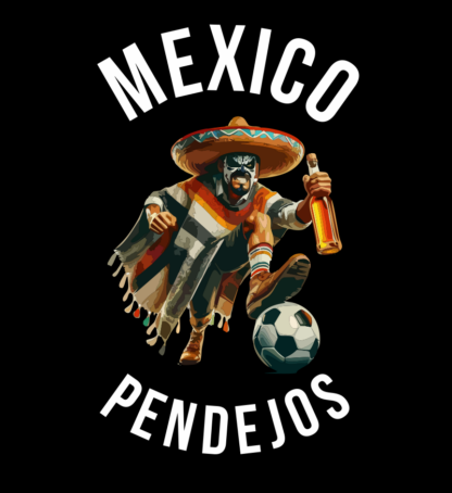 T-Shirt "Mexico Pendejos" (Stainless Steel) – Bild 2