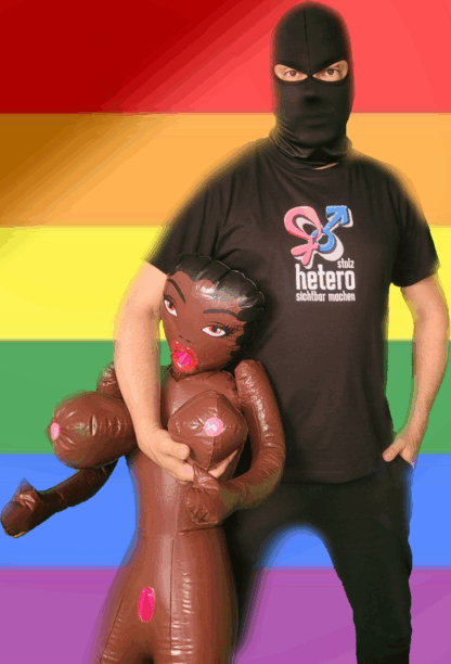 T-Shirt "Heterosexuell" (Westfront) – Bild 3